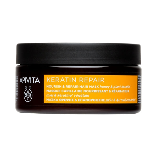 Apivita - Keratin Repair - Nourish & Repair Mask for Dry Damaged Hair