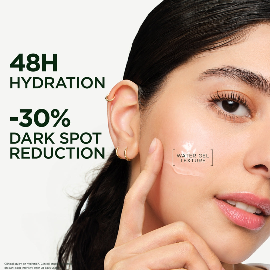 Fast Bright Vitamin C Water Gel Moisturizer, 48 Hours Hydration Anti Dark Spots - Benefits