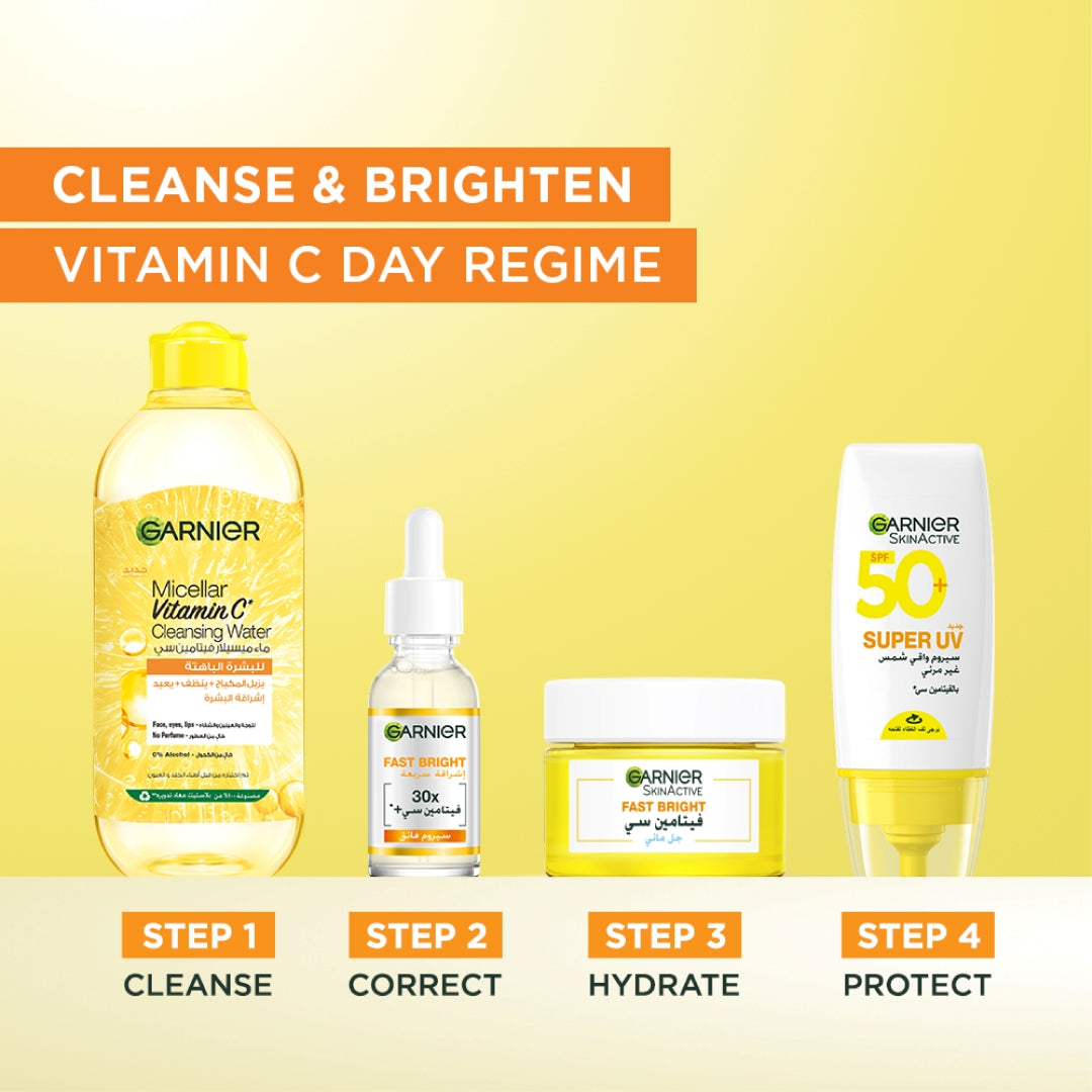 Garnier Skin Activ Vitamin C Routine