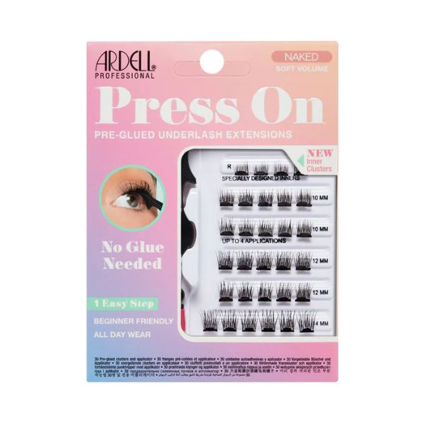 Ardell Press On Underlash Extensions, Naked Soft Volume, 30 ct