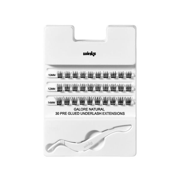 Ardell Winks Press On Underlash Extensions Kit, Galore Natural 