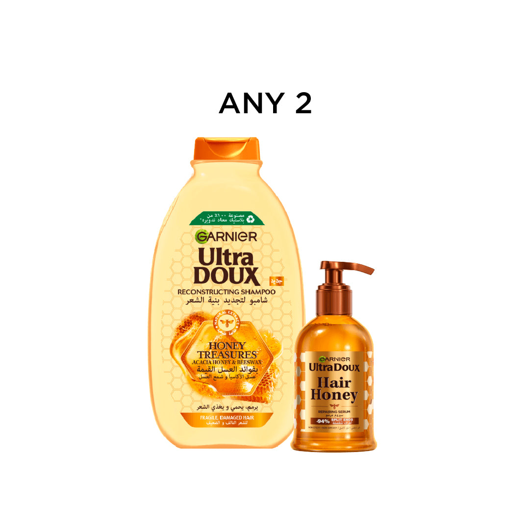 Ultra Doux Shampoo 400 ML + Serum At 15% OFF