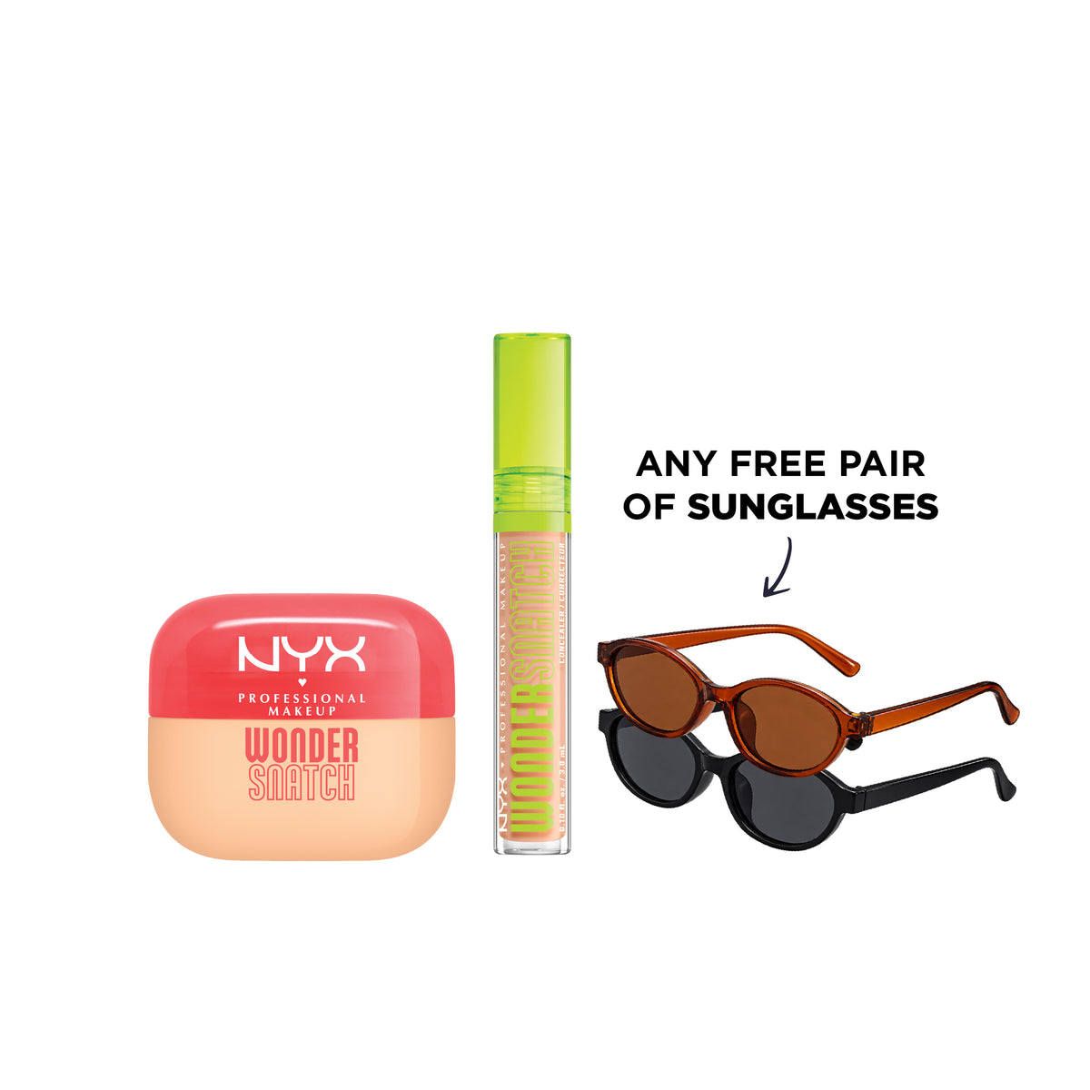 Wonder Powder + Wonder Snatch Concealer + FREE Pair Of Sunglasses