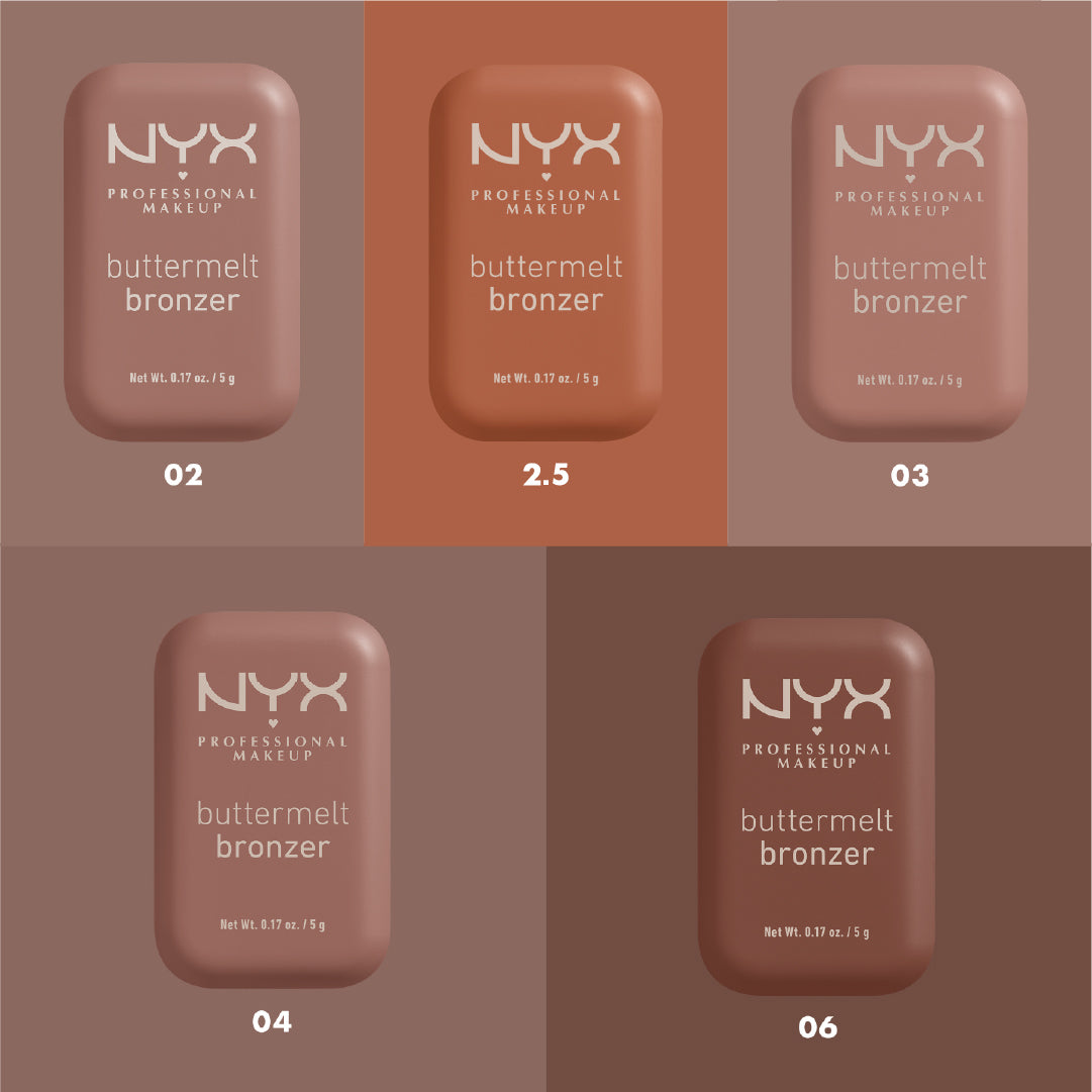 Buttermelt Bronzer, Powder Bronzer, 12 HR Wear, Fade Resistant & Transfer Resistant