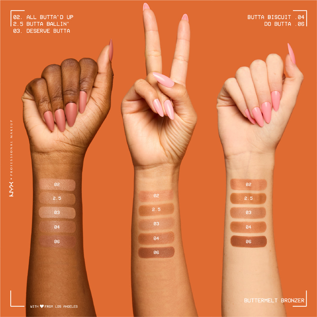 Buttermelt Bronzer, Powder Bronzer, 12 HR Wear, Fade Resistant & Transfer Resistant