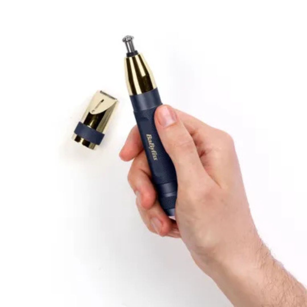 BaByliss Super‑X Metal Series Nose, Ear and Eyebrow Trimmer  E112E