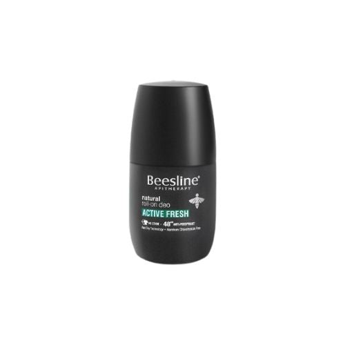 Beesline Natural Roll-On Deodorant For Men - Active Fresh