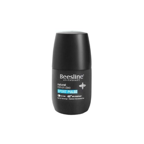 Beesline Natural Roll-On Deodorant For Men - Sport Pulse