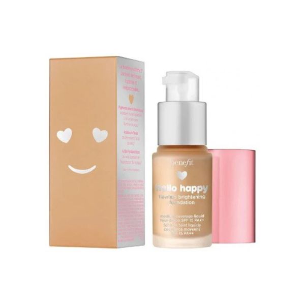 Benefit Cosmetics - Hello Happy Flawless Brightening Foundation - Mini - 04 Medium Neutral 
