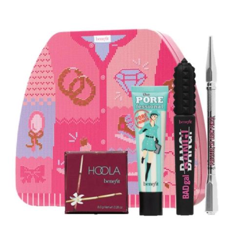 Benefit Cosmetics Winter Glammin' Set light brown shade | Loolia Closet