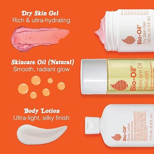 Bio-Oil Skincare Oil Natural, Body Lotion and Dry Skin Gel
