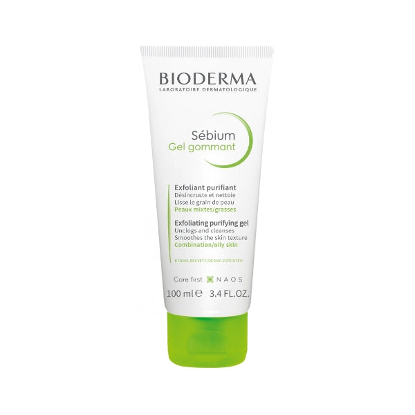 Bioderma Sébium Gel Gommant Exfoliant Purifiant | Loolia Closet