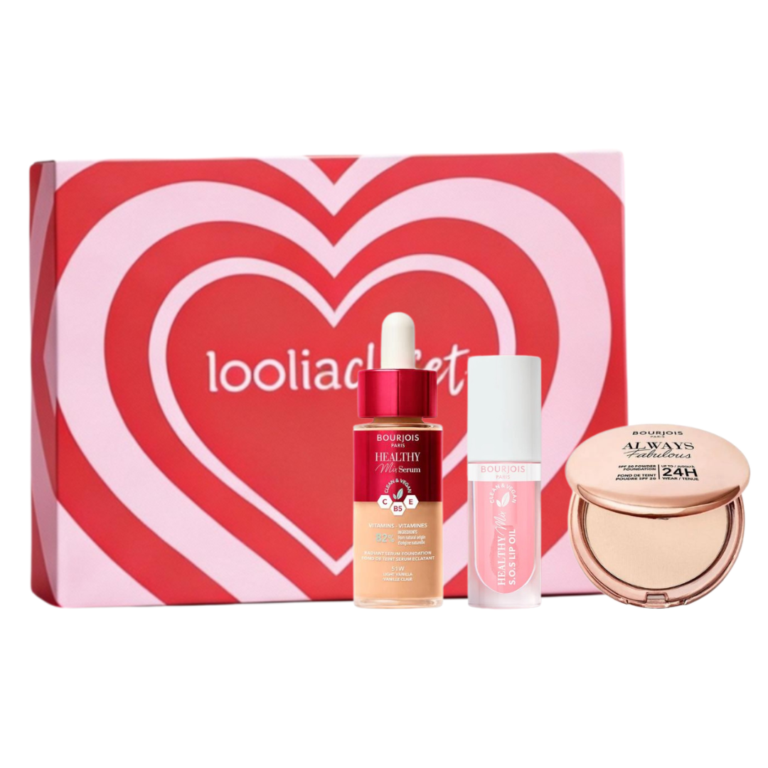 Bourjois Mother’s Day Gift Bundle with Healthy Mix Foundation, Lip Oil, and Compact Powder