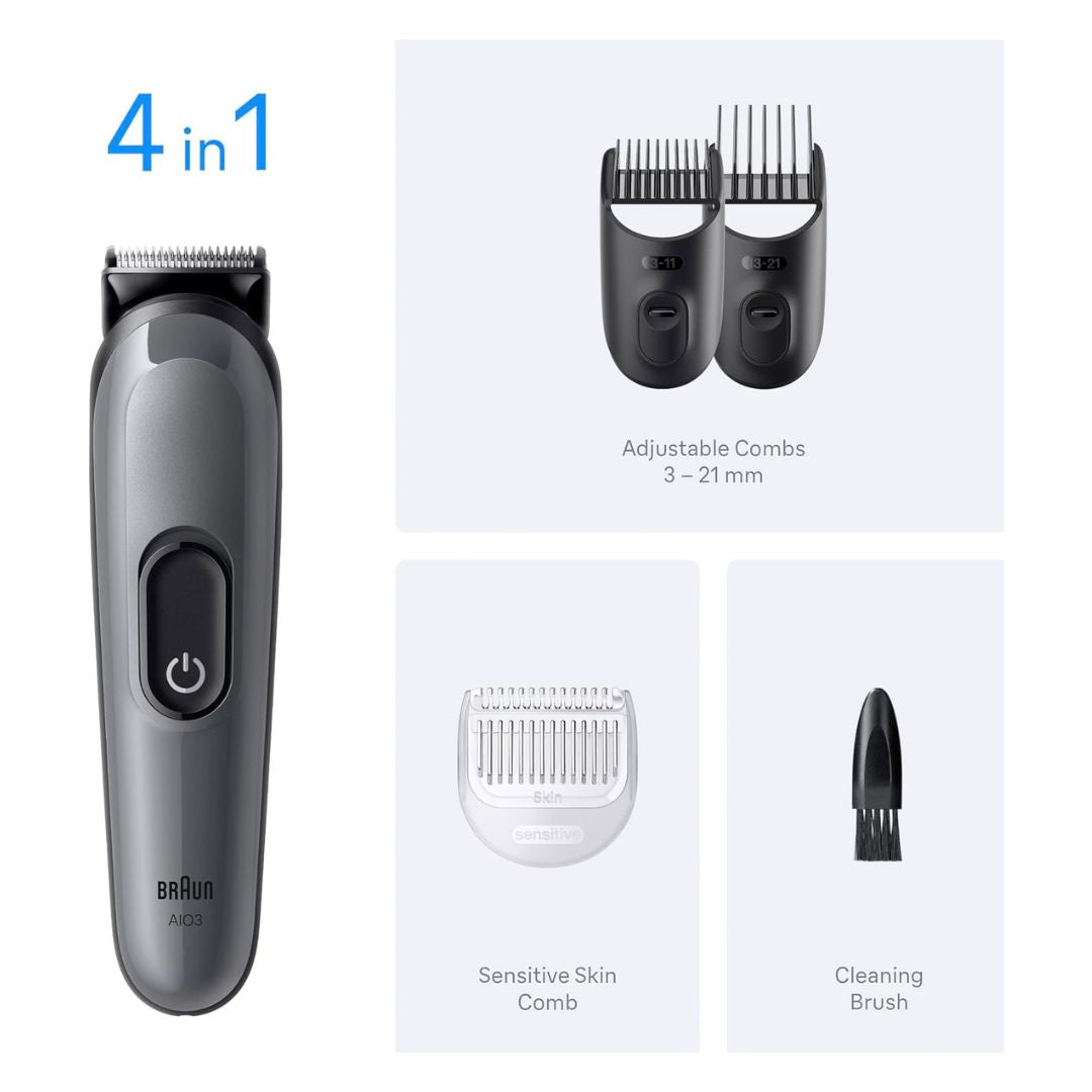 Braun All‑in‑One Trimmer Series 3 AIO3500