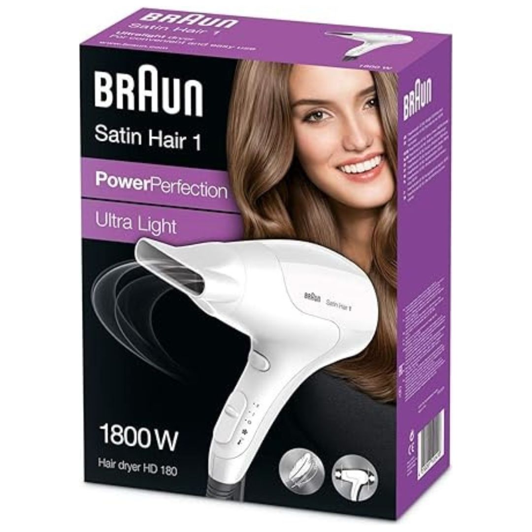 Braun Satin Hair Dryer BRHD180