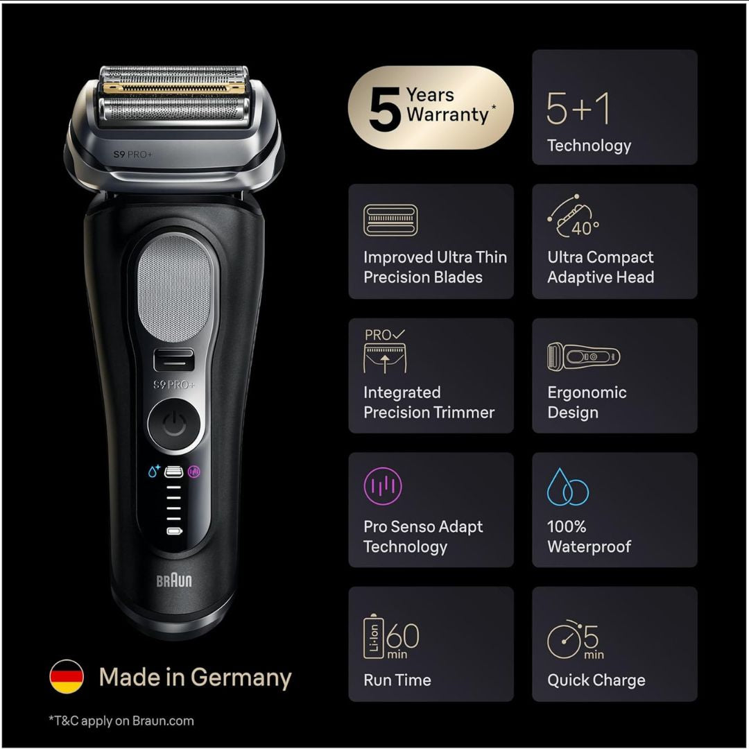Braun Series 9 Pro+ 9610s Electric Shaver