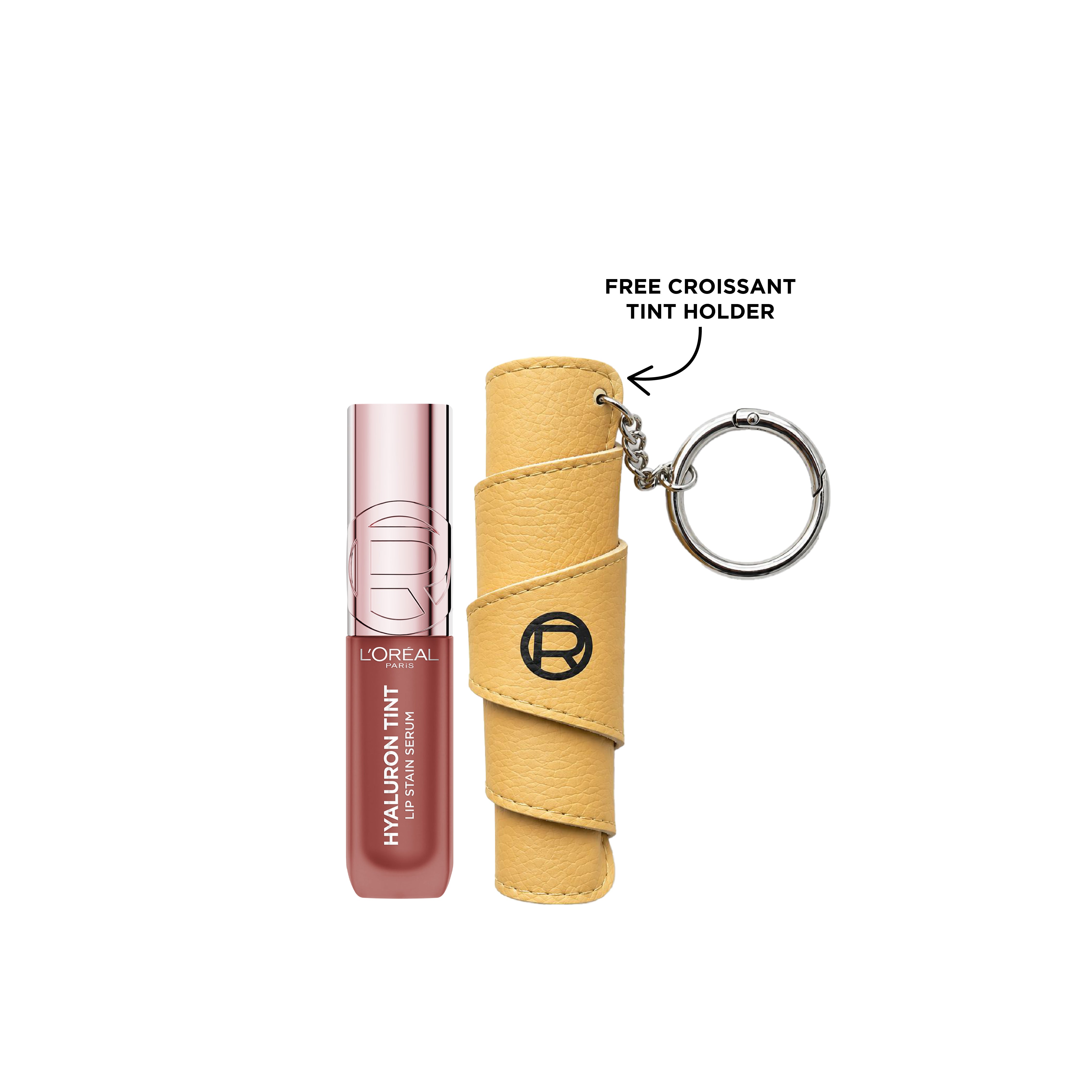 Hyaluron Tint Lip Stain Serum + FREE Croissant Tint Holder