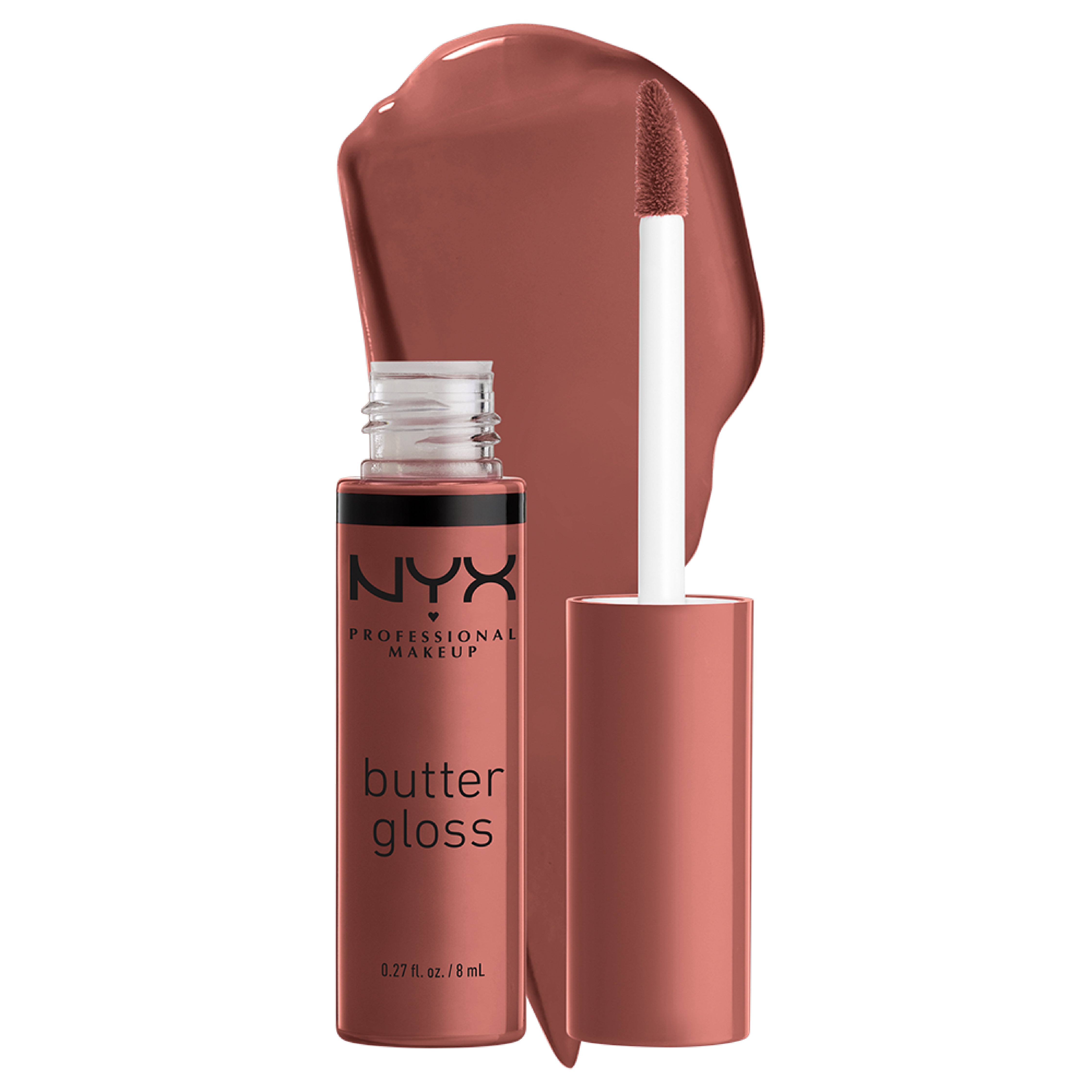 Butter Gloss, Non-Sticky Lip Gloss, Buttery Soft, Silky Smooth And Creamy, Sheer To Medium Coverage