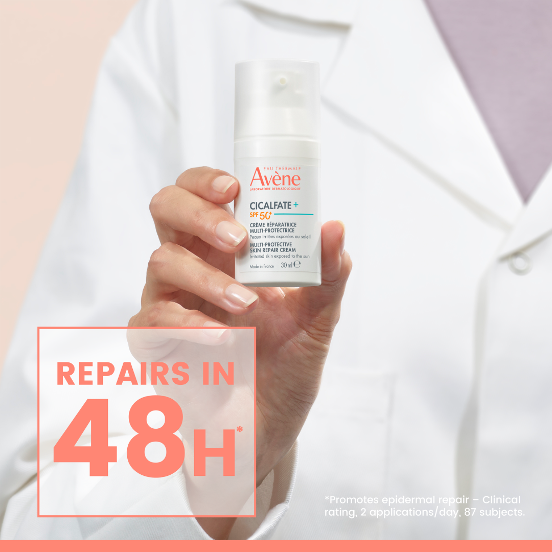 Cicalfate multi-protective skin repair cream sun protect SPF50+ + FREE Cicalfate instant repairing protective cream