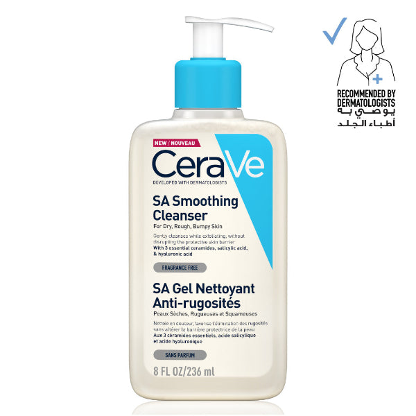 CeraVe - Salicylic Acid Smoothing Cleanser For Normal, Dry And Rough Skin 236ml