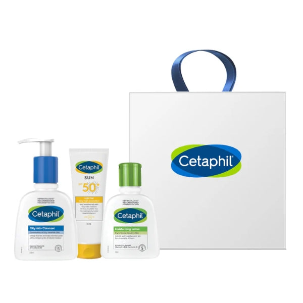 Cetaphil Coffret Set Oily to Combination Skin | Loolia Closet