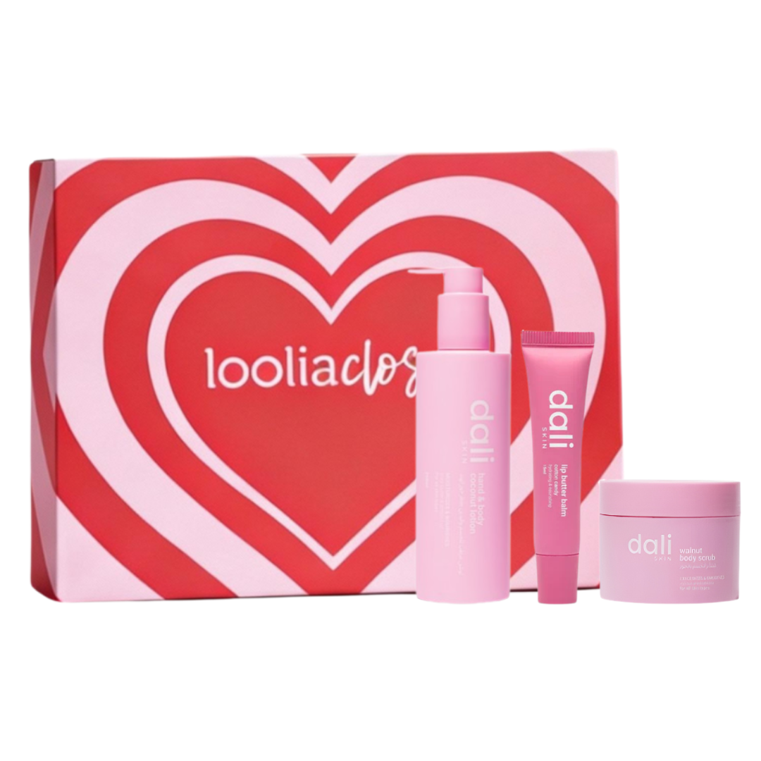 Dali Cosmetics Body & Lip Care Bundle with Mother’s Day Gift Box