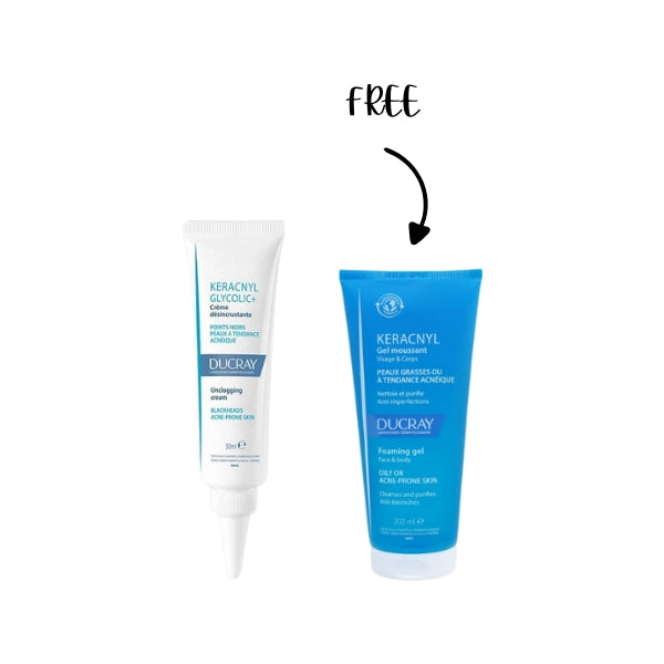 Keracnyl Glycolic + FREE Foaming Gel