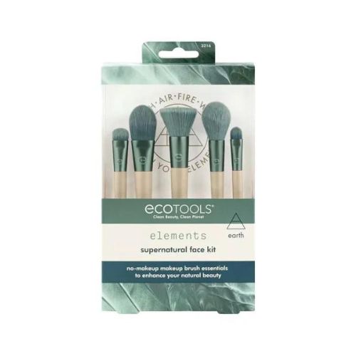 Eco Tools Brush Supernatural Face Kit (5) - Elements Collection