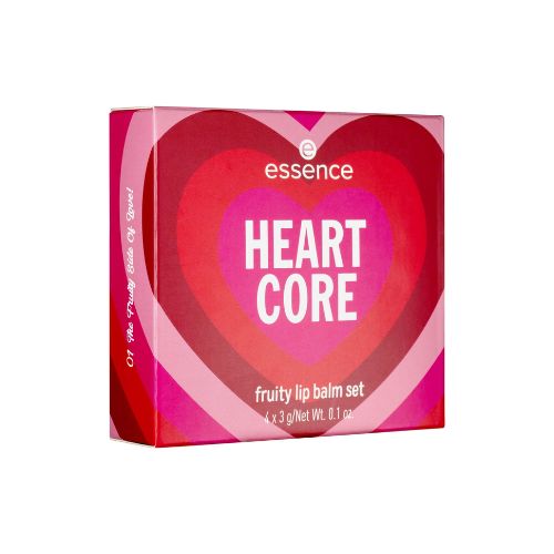 Essence Heart Core Fruity Lip Balm Set