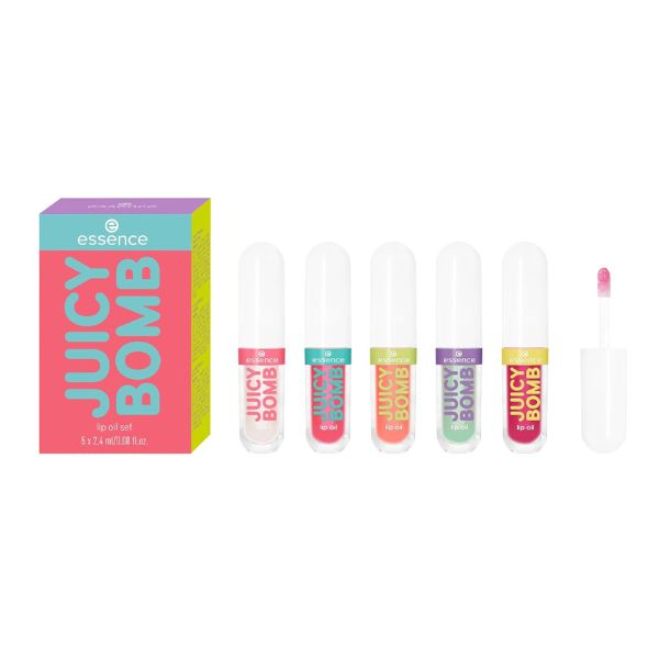 Essence Juicy Bomb Lip Oil Set - 01 
