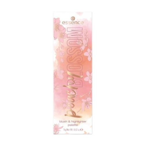 Essence Peachy Blossom Blush & Highlighter Palette