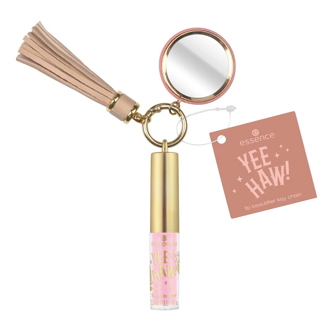 Essence YEE HAW! Lip Beautifier Key Chain 01 Boots, Hat, Go!