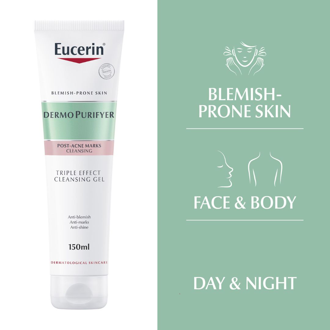 Eucerin DermoPurifyer Triple Effect Cleansing Gel  150ML