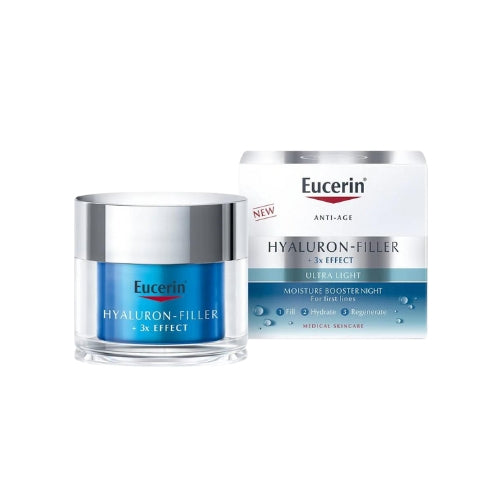 Eucerin Hyaluron - Filler + 3x Effect Moisture Booster Night | 50 ML