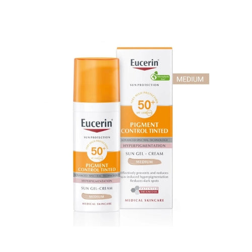 Eucerin Pigment Control Tinted Medium SPF50+ | Loolia Closet