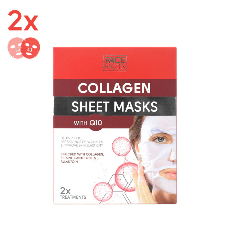 Face Facts 2x Collagen & Q10 Sheet Mask