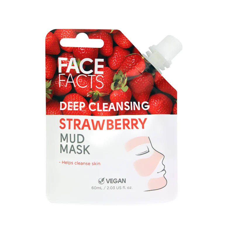 Face Facts Clay Mud Mask - Strawberry