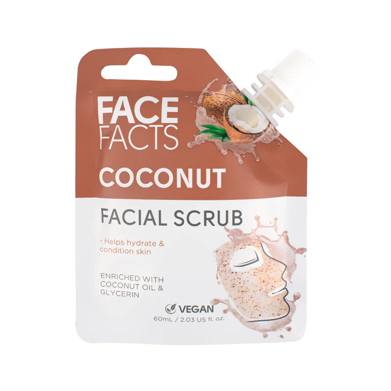 Face Facts Facial Scrub Coconut