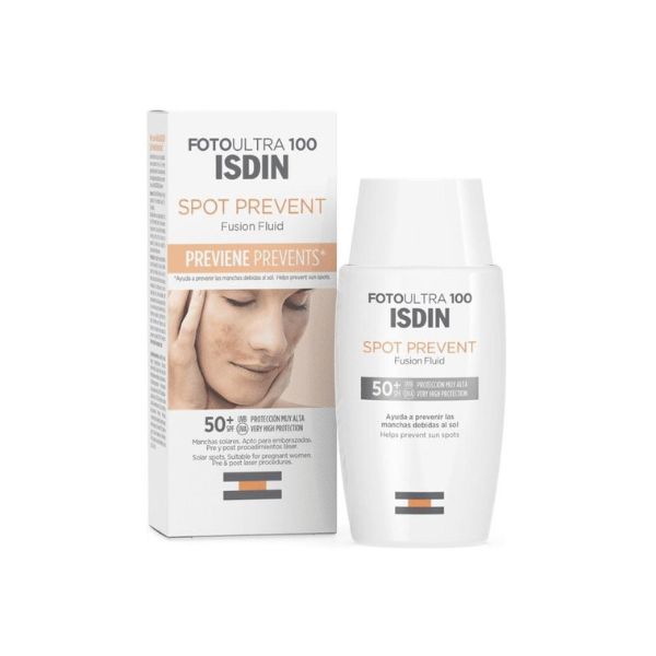 ISDIN Fotoultra 100 Sport Prevent SPF 50+ Pregnancy Stains – Atomic Skin | Loolia Closet