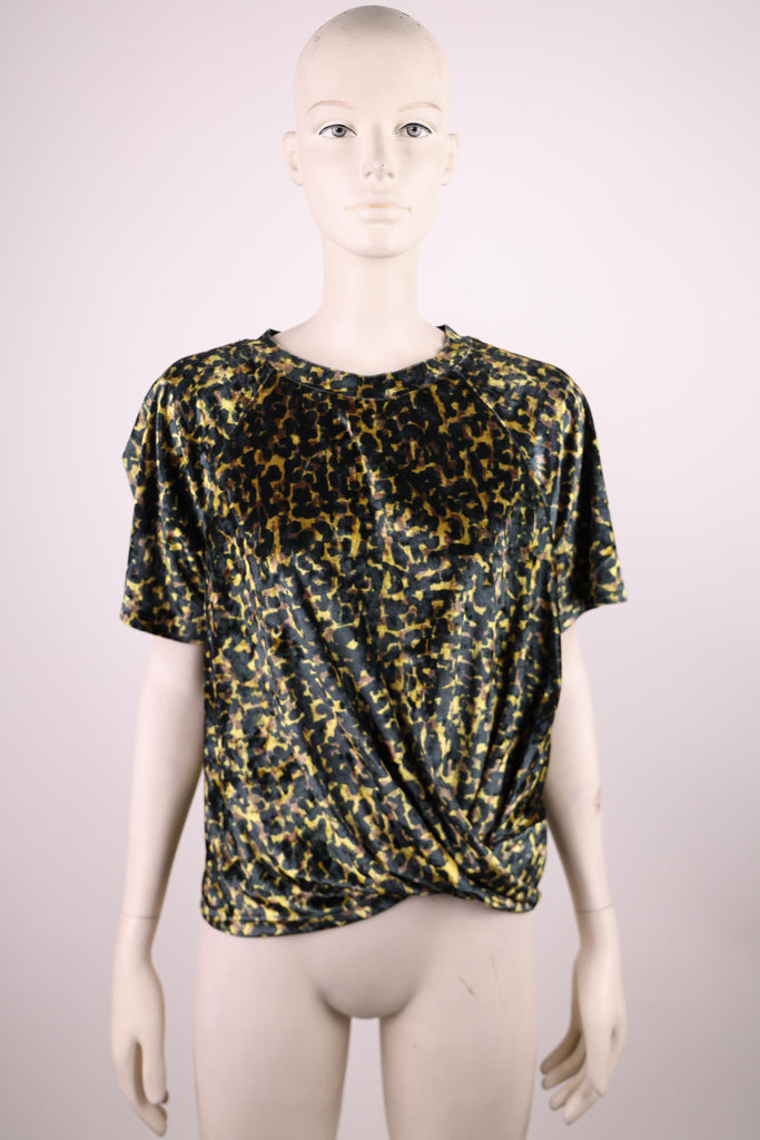 FRNCH Frnch tiger printed blouse | Loolia Closet