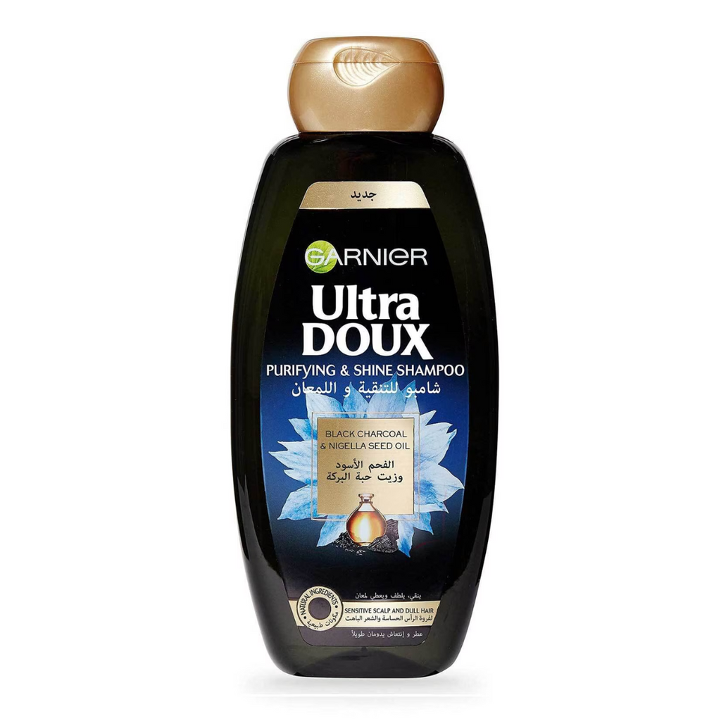 Garnier Ultra Doux Black Charcoal Shampoo | Loolia Closet