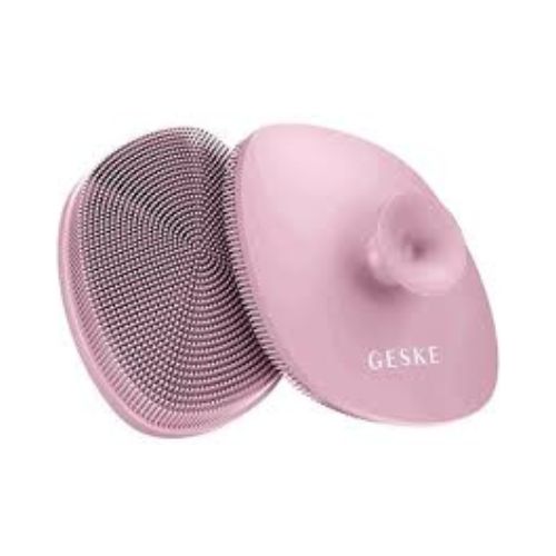 Geske - Facial Brush | 4 in 1 (Suction Mount Feature) - Pink