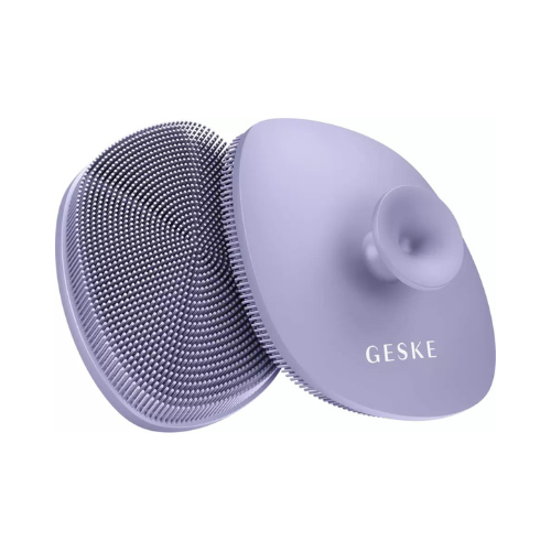 Geske - Facial Brush | 4 in 1 (Suction Mount Feature) - Purple 