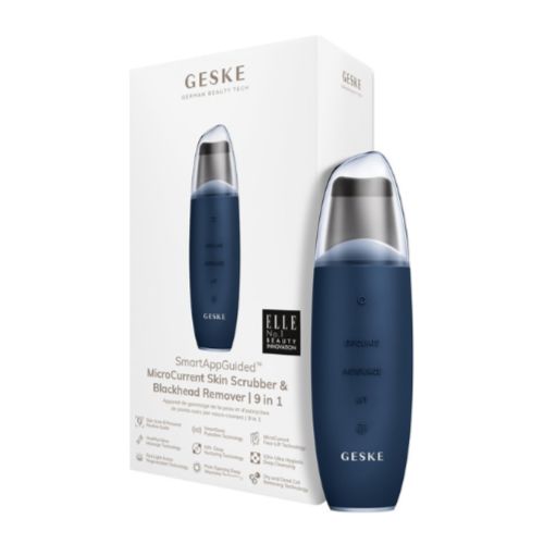 Geske - MicroCurrent Skin Scrubber & Blackhead Remover | 9 in 1 - Midnight 