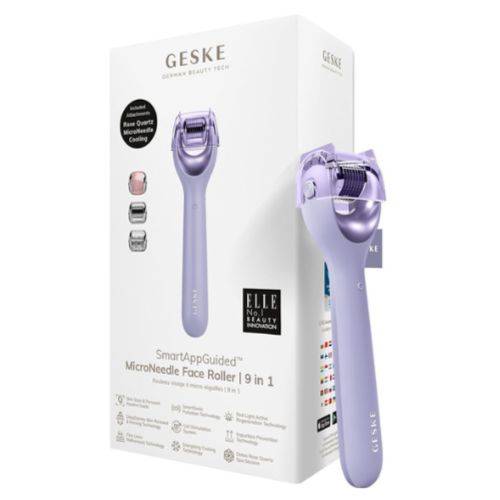 Geske - MicroNeedle Face Roller | 9 in 1 - Purple 