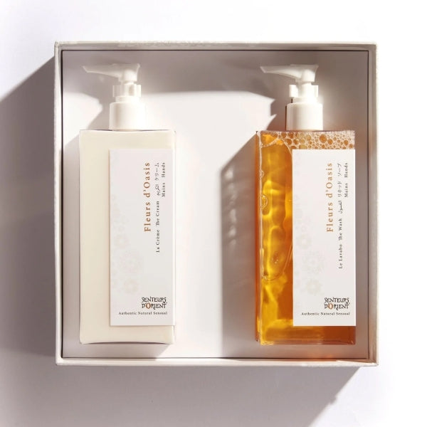Senteurs D'Orient The Hands Gift Set - Fleurs d'Oasis: The Wash, The Cream