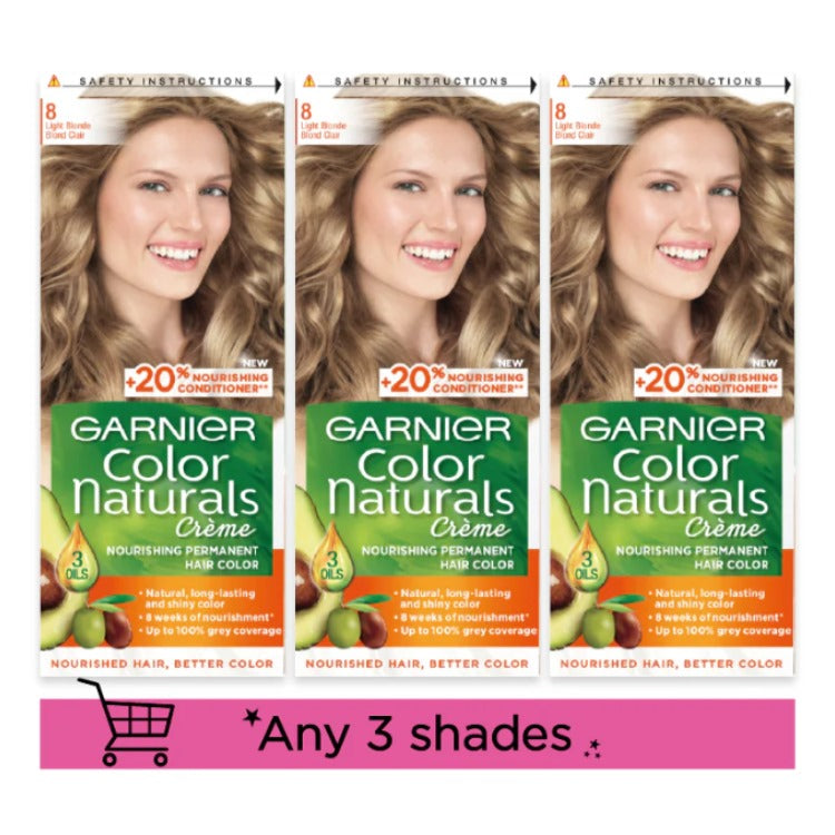 Garnier 3x Color Naturals At 30% OFF | Loolia Closet