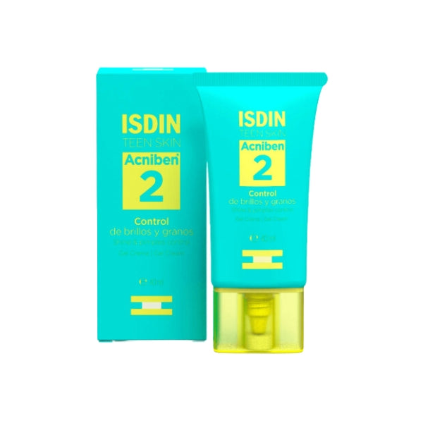 ISDIN - Acniben Teen Skin Gel Cream | Shine And Pimples Control