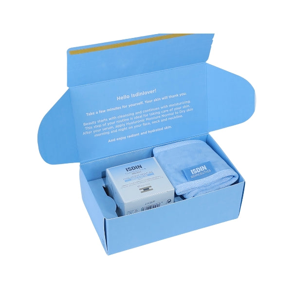 ISDIN - Blue Box Hyaluronic Moisture Normal Skin + FREE Headband