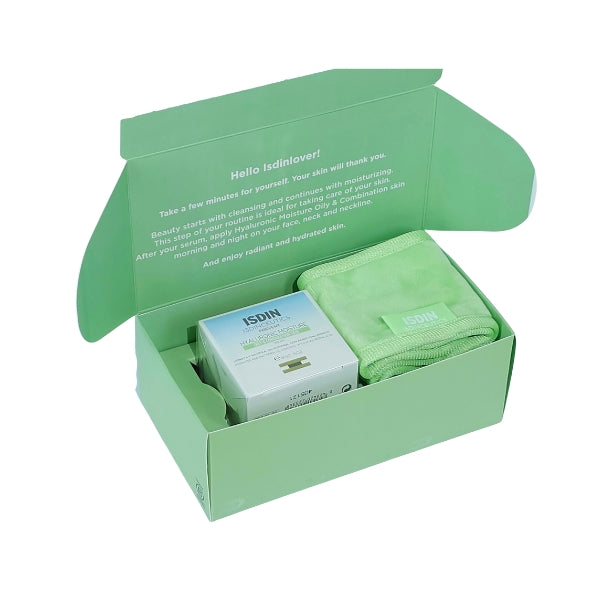 ISDIN - Green Box Hyaluronic Moisture Oily Skin + FREE Headband